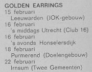 Albert Heijn Flitsen personnel magazine February 07 1969 concert overview